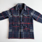 VNTG Polo Ralph Lauren (S) Wool Mackinaw Blue Plaid Coat