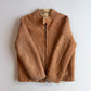 Ermenegildo Zegna (50IT /M) Leather Shearling Tan Bomber Jacket