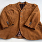 Polo Ralph Lauren (40R) Suede Leather Brown Hacking Jacket Coat