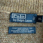 Polo Ralph Lauren (XL) Suede Alpaca/Wool Button Cardigan Sweater