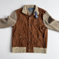 NWT Polo Ralph Lauren (M) Suede Alpaca/Wool Button Sweater