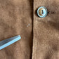 Polo Ralph Lauren (XL) Suede Alpaca/Wool Button Cardigan Sweater
