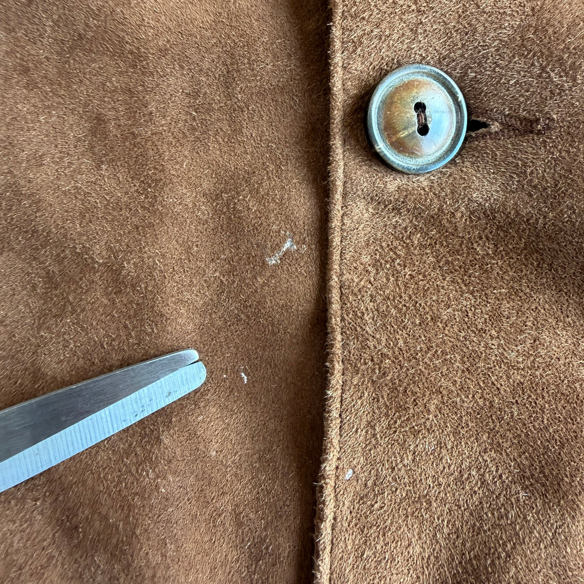 Polo Ralph Lauren (XL) Suede Alpaca/Wool Button Cardigan Sweater