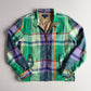 Polo Ralph Lauren (M) 100% Linen Madras Lined Jacket