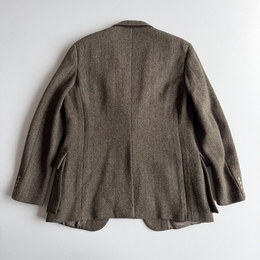 VNTG Polo Ralph Lauren (42R / 42L) Full Canvas Tweed Wool Sports Coat