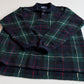 VNTG Polo Ralph Lauren (L) 100% Cashmere Tartan Plaid Collared Pullover Sweater