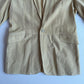 Dolce & Gabbana (48IT) Suede Leather Single Button Golden Yellow Sport Coat