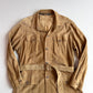 Polo Ralph Lauren (XL) Suede Leather Safari Belted Tan Jacket Coat