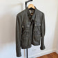 Belstaff Brad Gold Label (M) Motorcycle Leather Jacket