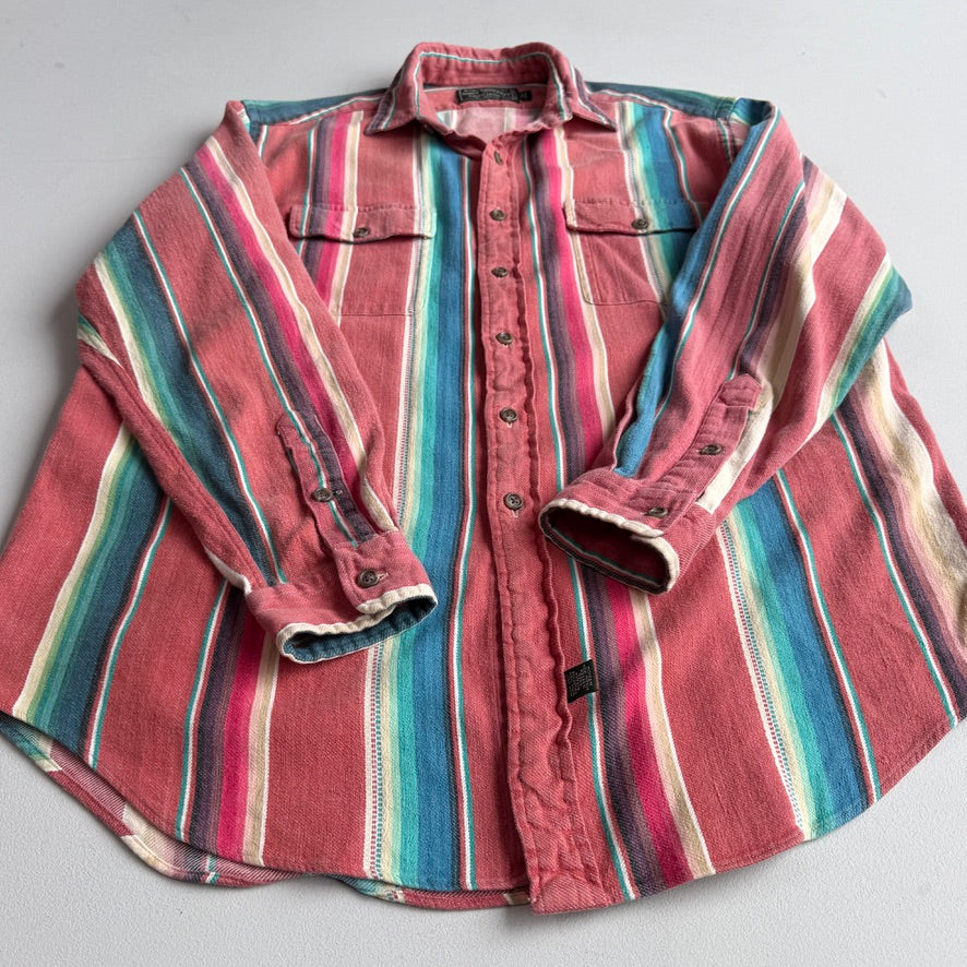 VNTG Ralph Lauren Polo Country (L) Southwest Blanket Cotton Shirt