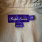 Ralph Lauren Purple Label (L) 100% Cotton Khaki Car Coat