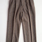 VNTG Polo Ralph Lauren (36 x 31-33) Wool Tweed Blue/Orange Over Stripe Tweed Pants