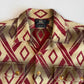 VNTG Ralph Lauren RRL (L) Cotton Blanket-Like Southwest Diamond Overshirt