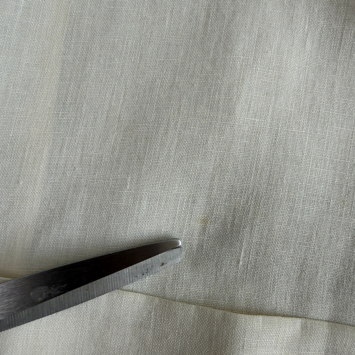 Ralph Lauren Purple Label (M) 100% Linen Ivory Cream Chore Coat Jacket