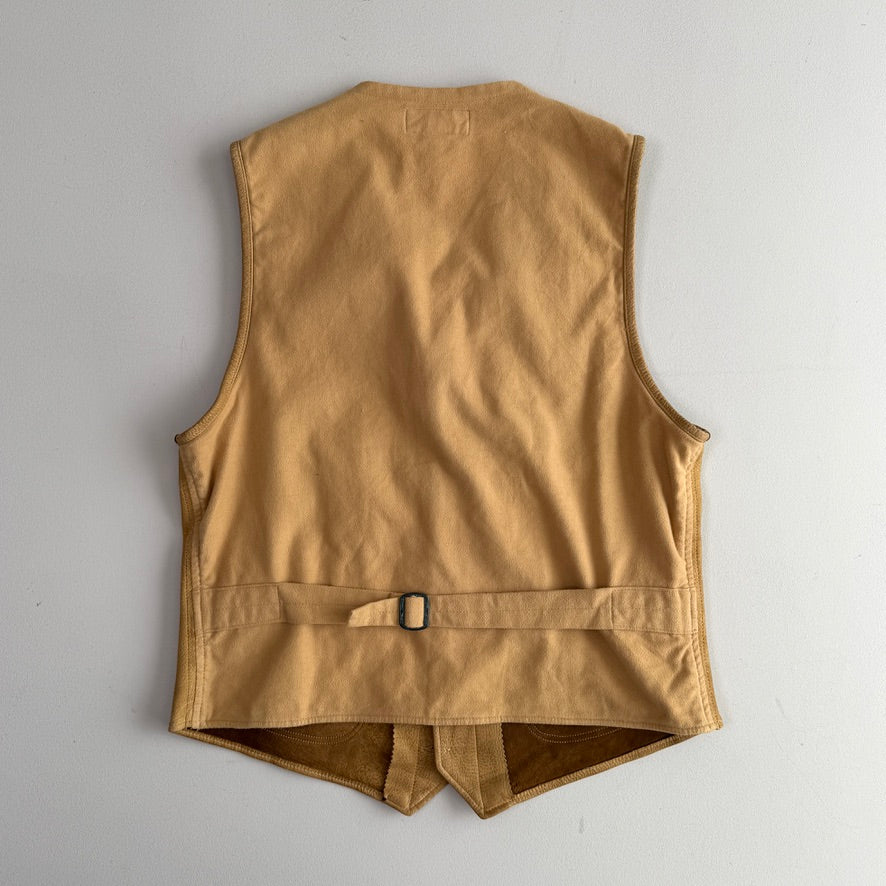 Polo Ralph Lauren (M) Deerskin Leather Fringe Western Vest