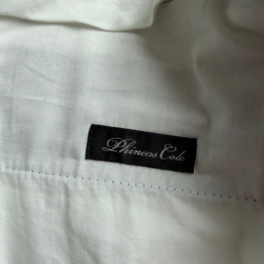 Phineas Cole (34x30) Continuous Crease Slim Wool Twill Pants