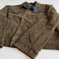 NWT Polo Ralph Lauren (XL) Olive Green Goat Suede Leather Trucker Jacket