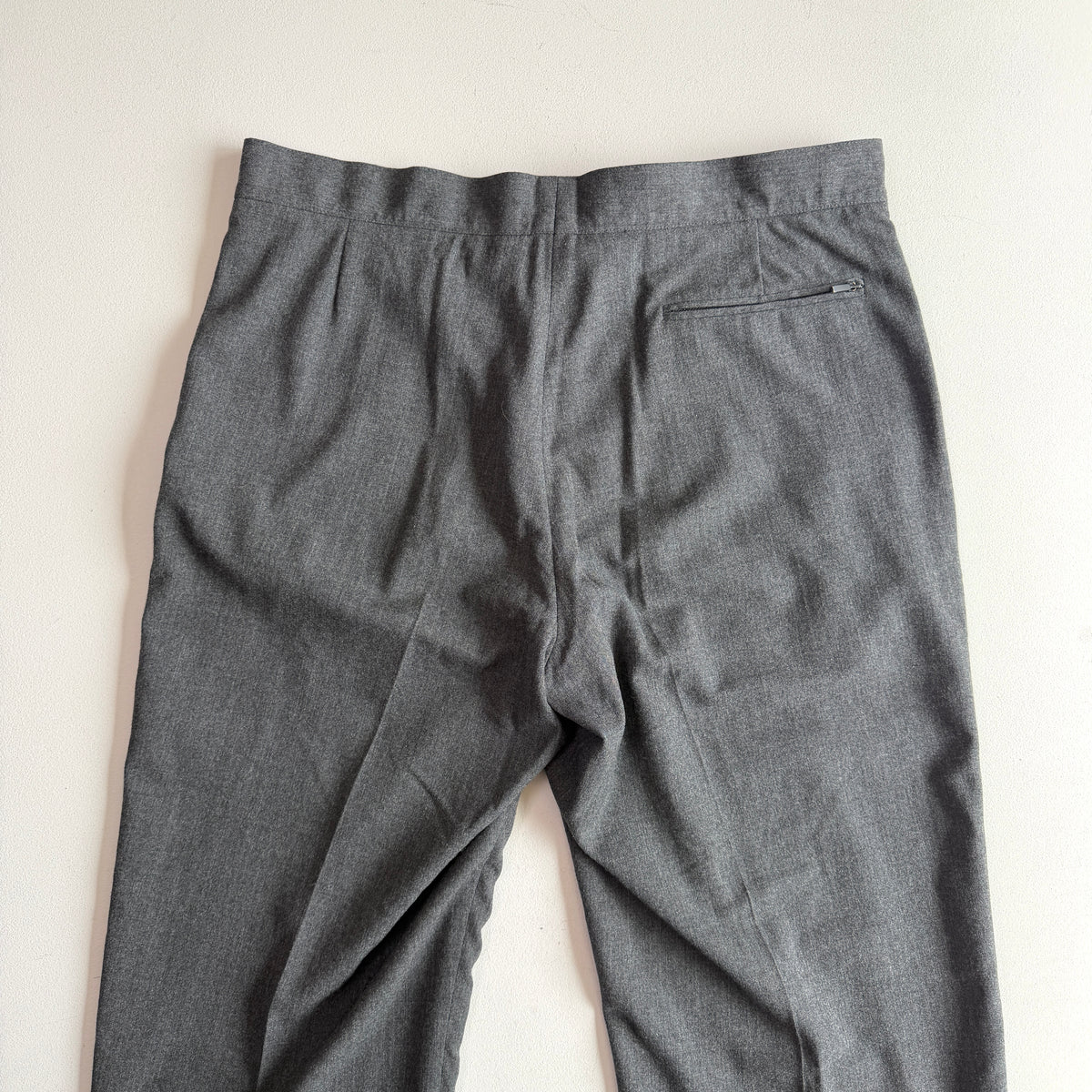 Giorgio Amrani (35x34) Borgo 21 Wool Blend Belted Gray Trouser Pants