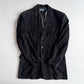 Polo Ralph Lauren (S / 38R) Black Suede Leather Structured Sport Coat
