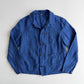 Burberry (48R / S) Indigo Blue 100% Linen Button Chore Overshirt Coat