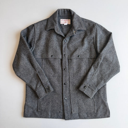 VNTG Filson (L) Style 95 Mackinaw Wool Gray Cape Coat