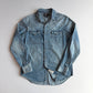 Ralph Lauren RRL (L) Pearl Snap Denim Western Shirt