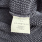 Paul Stuart (L) 100% Linen Indigo Dyed Knit Cardigan Sweater