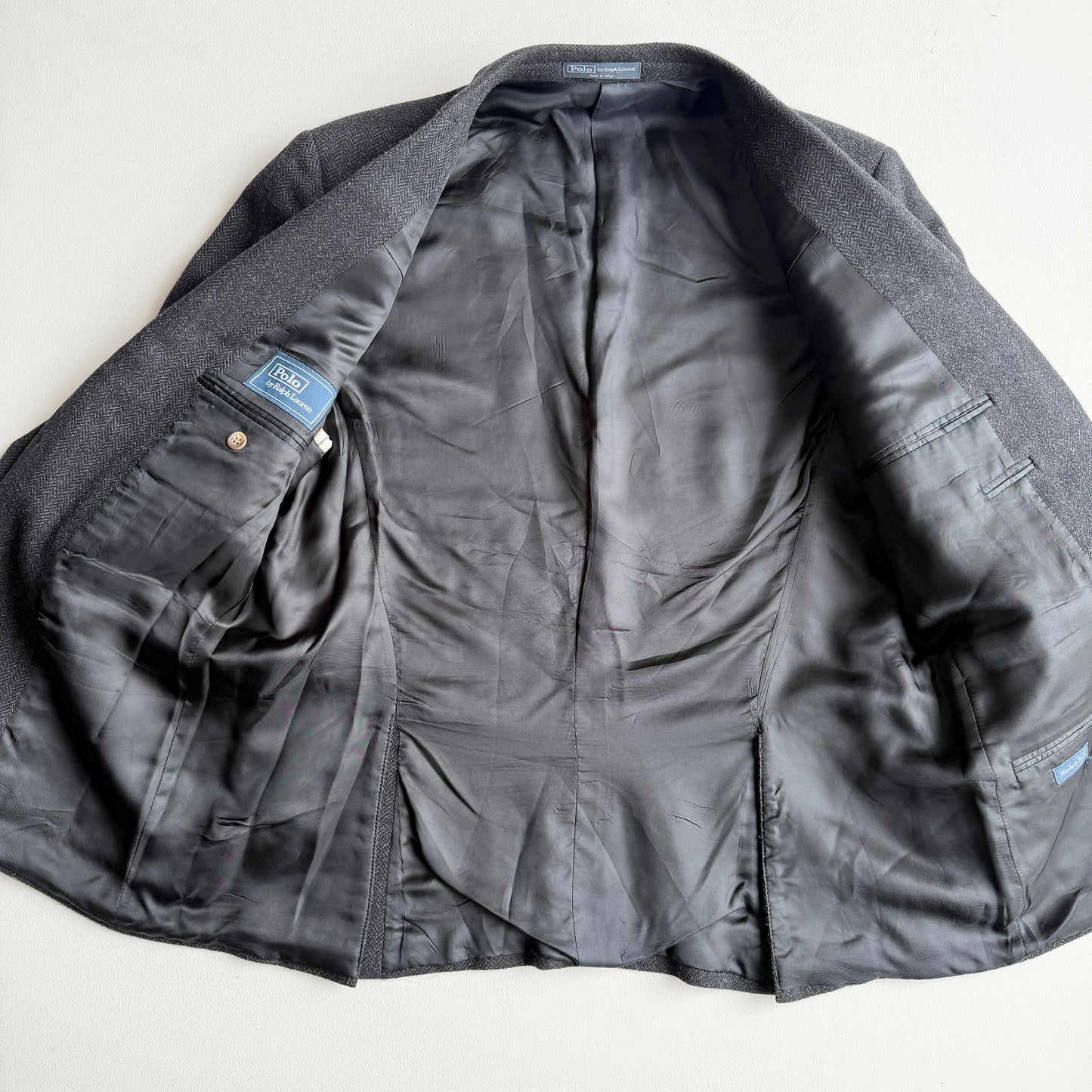 Polo Ralph Lauren (40S) Tweed Herringbone Wool/Cashmere Sports Coat