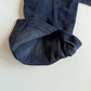 Polo Ralph Lauren (L) Blue Suede Leather Safari Belted Jacket Coat