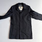 Burberry (48IT / M) Black 100% Cotton Gabardine Twill Car Coat