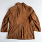 Polo Ralph Lauren (XL) Double Breasted Suede Leather Tawny Brown Coat