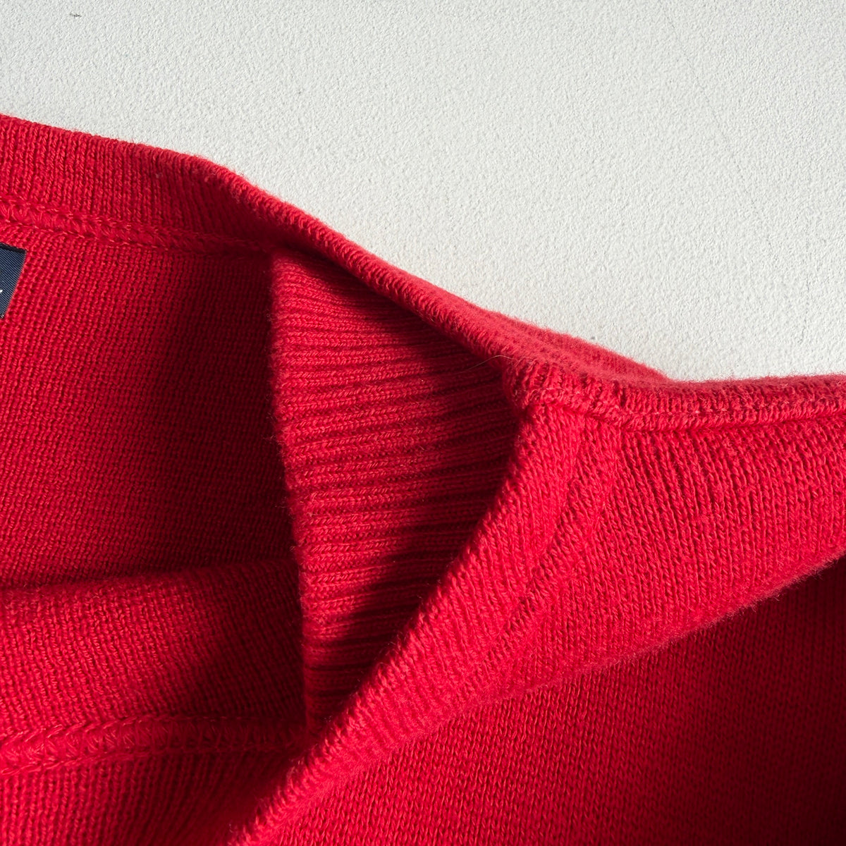 RARE VNTG Polo Ralph Lauren (XL) CP RL-92 Cotton/Wool/Cashmere Red Sweater