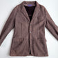 Ralph Lauren Purple Label (M) Lambskin Leather Suede Shearling Jacket