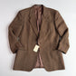 NWT VNTG Giorgio Armani (46R / 56IT) Wool Hopsack Single-Button Sport Coat
