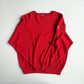 RARE VNTG Polo Ralph Lauren (XL) CP RL-92 Cotton/Wool/Cashmere Red Sweater