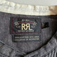 RRL Ralph Lauren (L) Pleated Bib Tuxedo Collar French Cuff Chambray Shirt