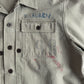 Polo Ralph Lauren (XL) WWII Military Herringbone Sage Cotton Fatigue Jacket