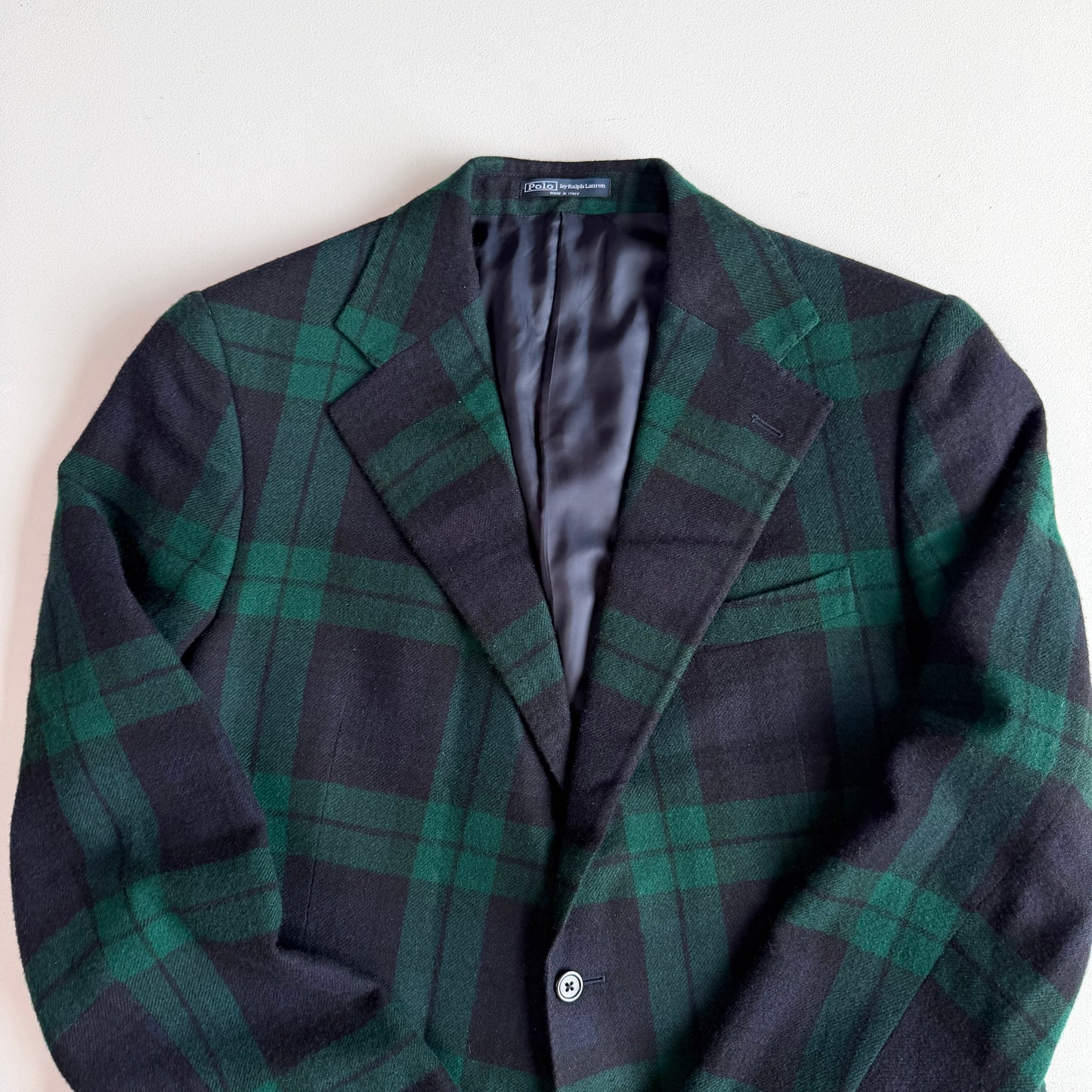 Polo Ralph Lauren (44L) Black Watch Cashmere/Wool Flannel Sport Coat