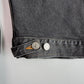 VNTG Polo Ralph Lauren (M) Charcoal Gray Denim Western Trucker Jacket
