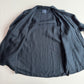 Drake's London (L) Washed Linen Indigo-Dyed Overshirt Jacket