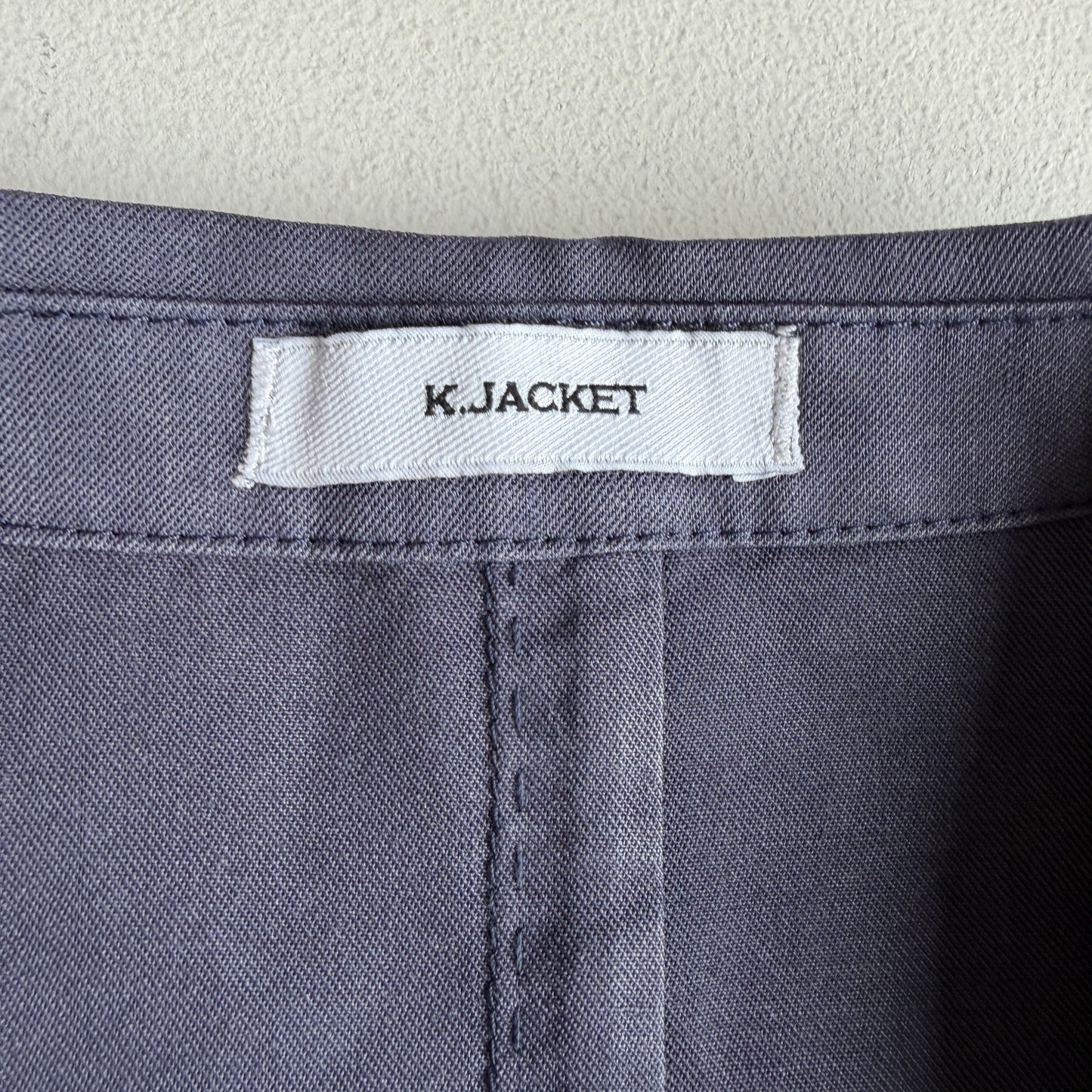 Boglioli (52 IT) Wool Hopsack Unstructured Slate Blue K Jacket