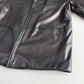 Giorgio Armani (42 /44) Black Glove Soft Lambskin Leather Coat
