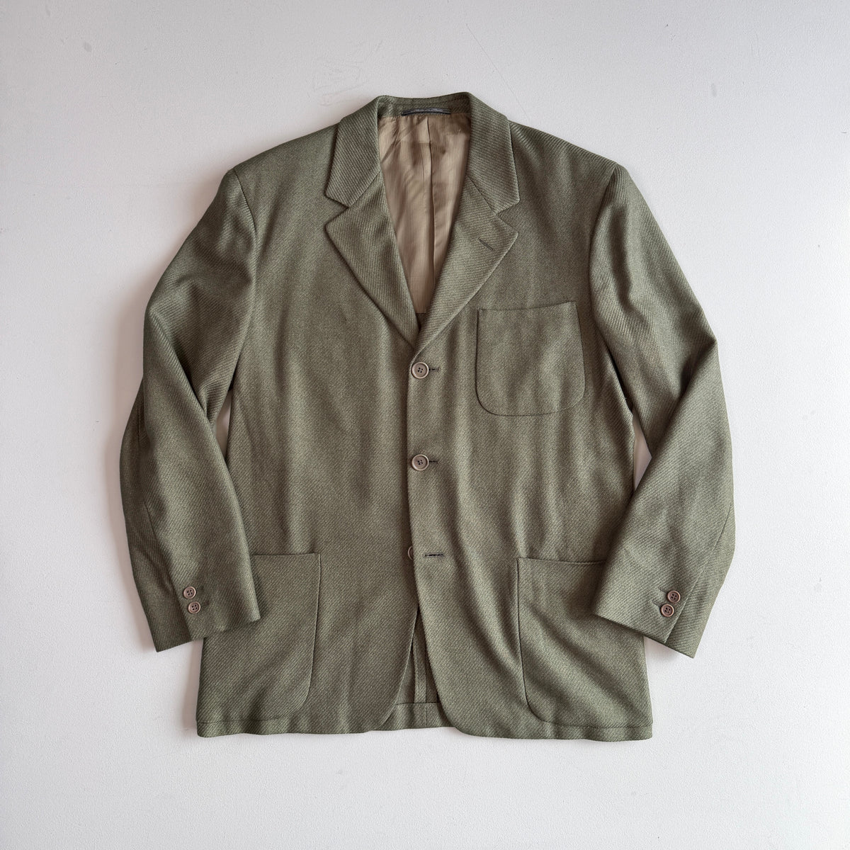 Ermenegildo Zegna (52IT) Sage Silk/Cashmere Casual Sport Coat