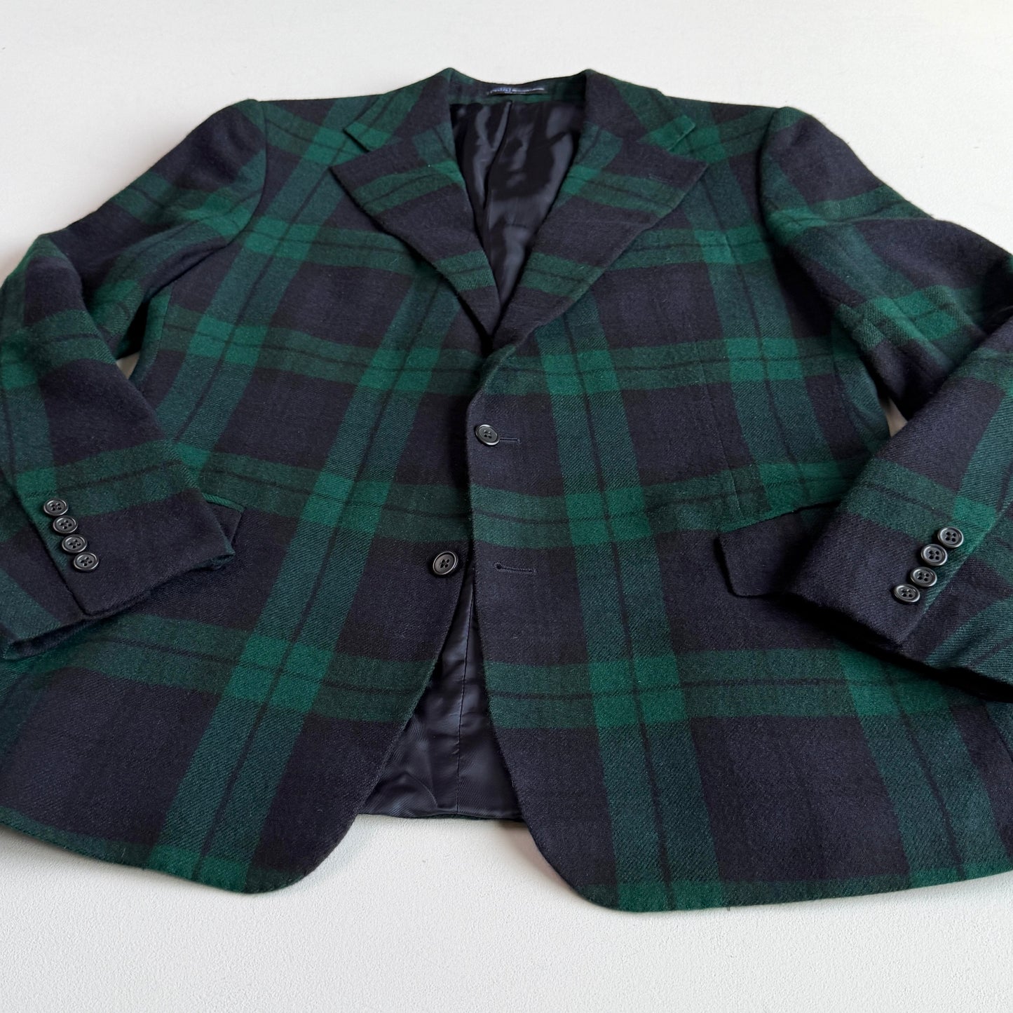 Polo Ralph Lauren (44L) Black Watch Cashmere/Wool Flannel Sport Coat