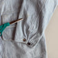 VNTG Polo Ralph Lauren (L) Hickory Stripe Field/Work Cotton Coat