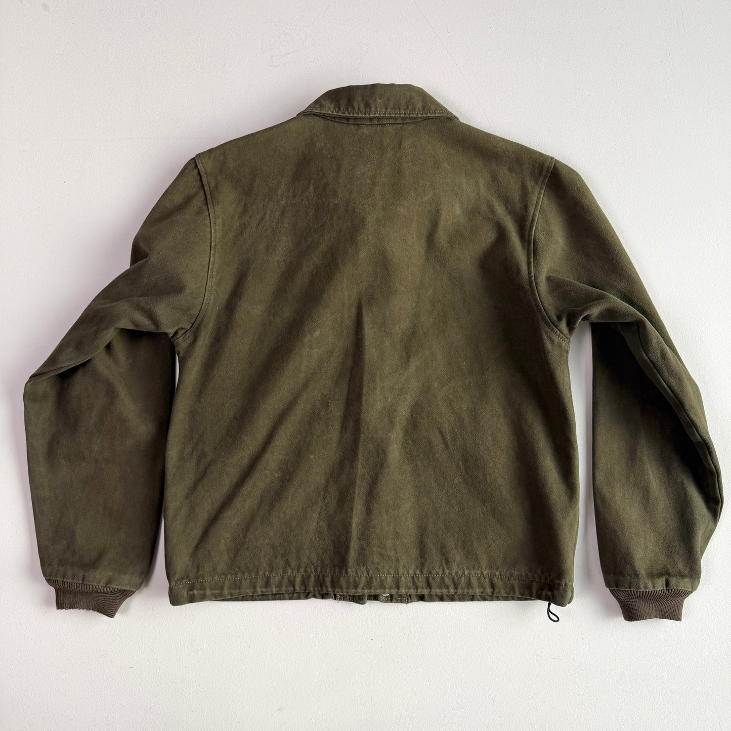 Filson (M) Forest Green Moleskin Cotton Workwear Jacket