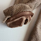 NWOT Polo Ralph Lauren (40R) 100% Silk 3-2 Roll Tweed Herringbone Sport Coat