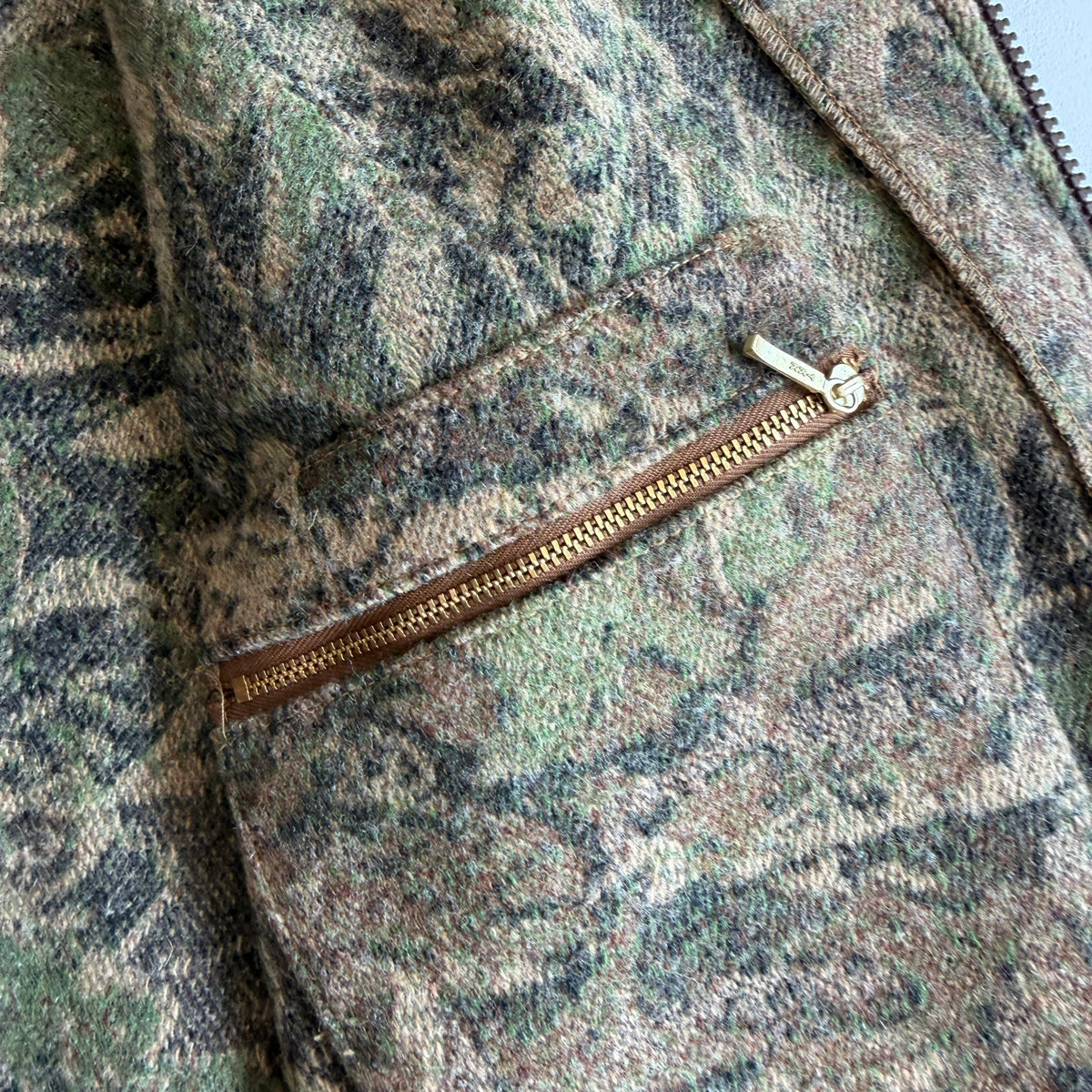 Filson (XL) 122-TM Wool Timber Camo Zip Jacket