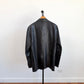 Gucci (48IT) Leather Unlined Black Surgeon Cuff Sport Coat
