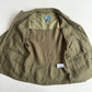 Polo Ralph Lauren (S) 100% Linen Herringbone Utility Green Jacket